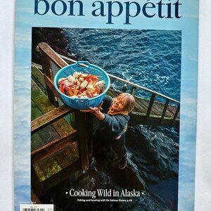 Bon Appetit Magazine September 2023 Cooking Wild In Alaska Cover No Label